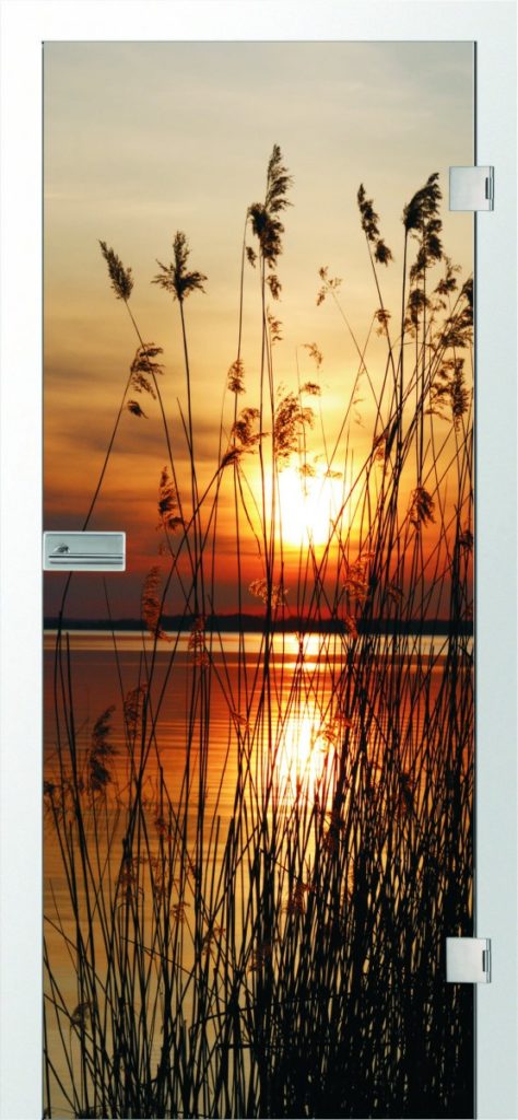 Glasturen Mit Motiv